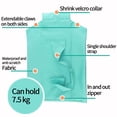thumbnail image 3 of Bolsa para gatos, transportador de mascotas, saco de aseo para Gato, bolso de viaje para Gato, bolsa de sujeción transpirable multifuncional ajustable, 3 of 5