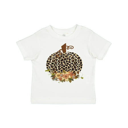 

Inktastic Cheetah Print Pumpkin Gift Toddler Boy or Toddler Girl T-Shirt