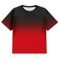 thumbnail image 5 of Ramiter Men's T-Shirts Men's Cotton T-Shirt Plus Siz Short Sleeve Crew Neck Tee Shirts Casual Red,2XL, 5 of 5