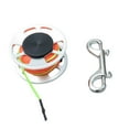 thumbnail image 1 of Mosiee 100Ft/30000Mm Scuba Diving Finger Spool Reel With 90Mm Snap Aluminium Alloy, 1 of 6