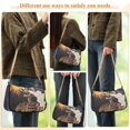 thumbnail image 4 of FORMRS Womens Shoulder Bag with Chain Strap Clutch Purse Cute Tote Handbag, Colorful Skeleton with Cloud, 4 of 7