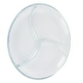 thumbnail image 4 of LAFGUR Heat Resistant Salad Plates,Reusable Snack Plate,Divided Dinner Plate Tempered Glass Plate Reusable Snack Plate Lightweight Tableware For Cakes Fruit, 4 of 8