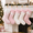 Pink Baroque Series-5 Pack, variant on Christmas Stockings, Picture Frame Series, 6 Pack, 18 Inch Large Fireplace Stockings