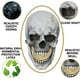 thumbnail image 4 of Máscara de calavera JAMW Halloween de cabeza completa con mandíbula MÓVIL, 4 of 5