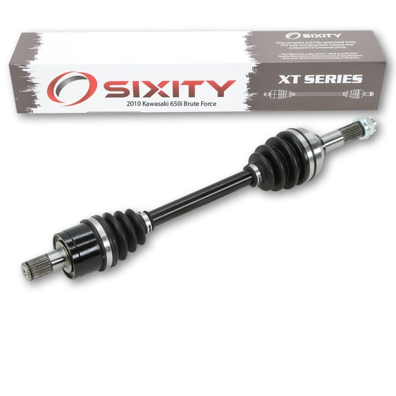 Sixity XT Rear Left Axle compatible with Kawasaki Brute Force 650i 2010 - KVF650FAF 4X4