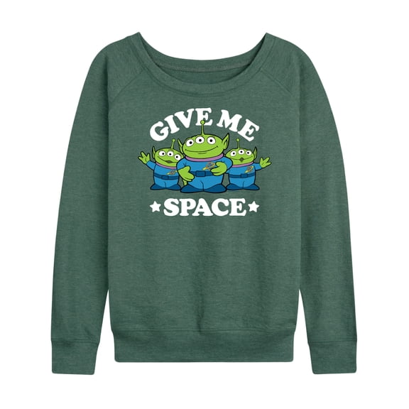 Toy Story - Aliens Give Me Space - Women's Lightweight French Terry Long Sleeve Shirt