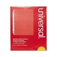 Universal Top-Load Sheet Protectors - Clear Poly Sleeves For Letter Size Documents, 100-Pack