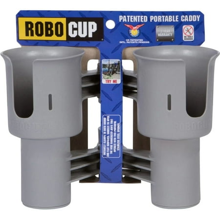 ROBOCUP Best Cup Holder for Drinks, Fishing Rod/Pole, Boat, Beach Chair, Golf Cart, Wagon