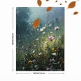 thumbnail image 3 of Wildflower Meadow Floral Oil Canvas Print, Wall Decor for Living Room Bedroom Dining Room Bathroom Office Hallway, 3 of 8