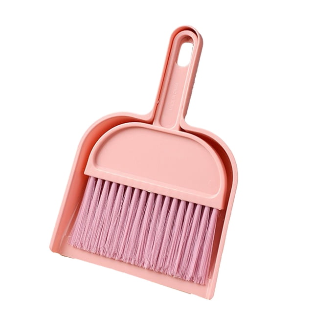 Handheld Mini & Dustpan Brush & Scraper Set For Pet Litter Cage Cleaning Desk And Tight Corners Birds Rabbits Small Animals