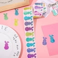 thumbnail image 2 of 1Roll Sparkly Bunny Stickers Easter Label Stickers Envelope Sealing Decals for Water Bottle Laptop Skateboard Decoration, 2 of 7