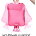 thumbnail image 3 of Hot Water Bottle with Knit Cover 3 L Water Injection Rubber Hot Water Bag，Red, 3 of 7