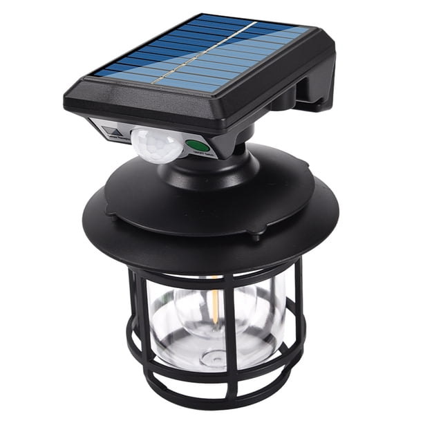 Lámpara solar al aire libre de la prenda impermeable LED de la luz de calle solar de la lámpara LED de la pared del sensor de movimiento