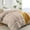 Beige-Twin, variant on Down Alternative Comforter King Size Duvet Insert All Season With Corner Tabs White 106x90inches