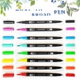 thumbnail image 5 of Color Double-Headed Watercolor Marker Cartoon Art Dual-Head Design Dual-Head Design, 5 of 5