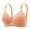 Orange, variant on Bigersell Padded Sports Bra for Women V-Neck Wire-Free Bra Support Women Bras Plus Size Wire-Free Bra Style R-36 Basic Bra Strap Nylon Padded Bra Feature Everyday Bras Underwear Purple L