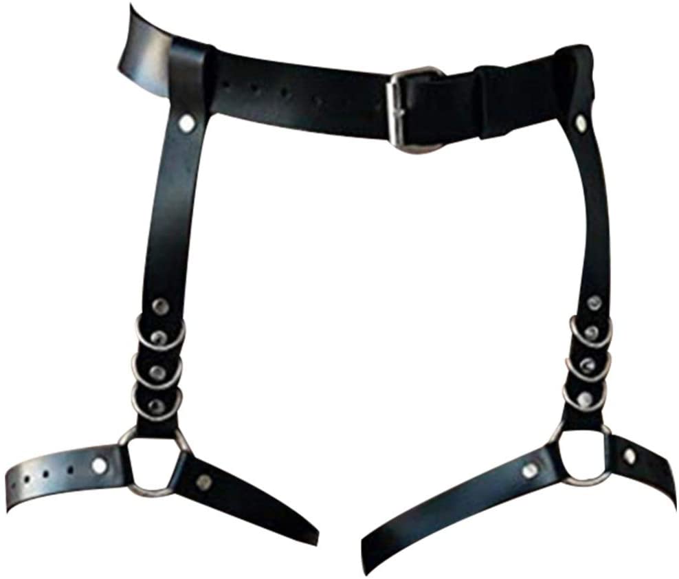 Punk Leather Thigh Harness Thigh 