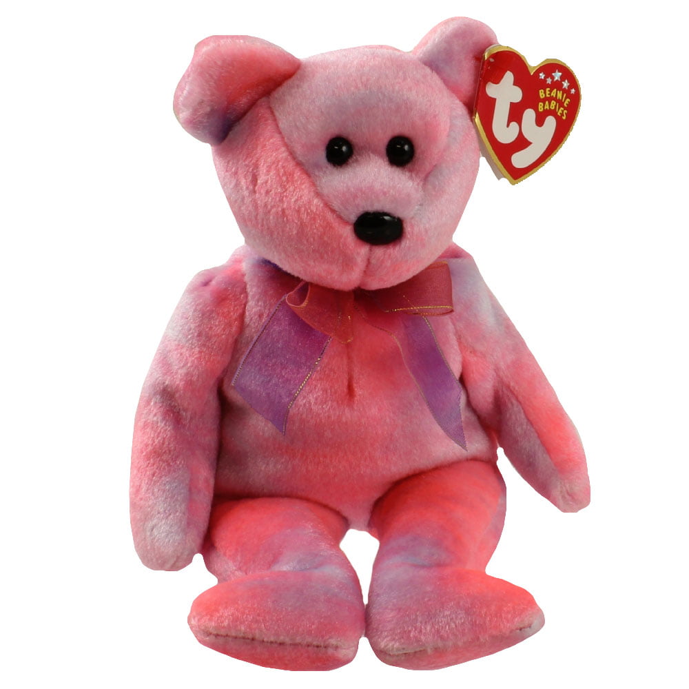MINT with MINT TAG TY FAUNA the PINK BEAR BEANIE BABY 