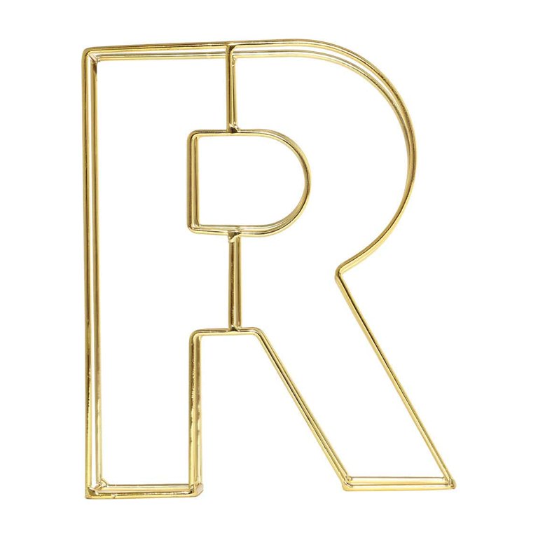 Gold Letter Decor