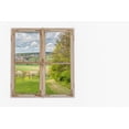 thumbnail image 2 of Rustic Countryside Window Wall Decal Wallmonkeys Peel and Stick Graphic (36 in W x 24 in H) WM502976, 2 of 4
