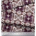thumbnail image 2 of Soimoi Cotton Cambric Fabric Check & Geometric Decor Fabric Printed Yard 42 Inch Wide, 2 of 5