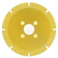 thumbnail image 3 of 100mm Diamond Cutting Grinding Disc Brazed Saw Blade Wheel for Ceramic Glass Stones, 3 of 8