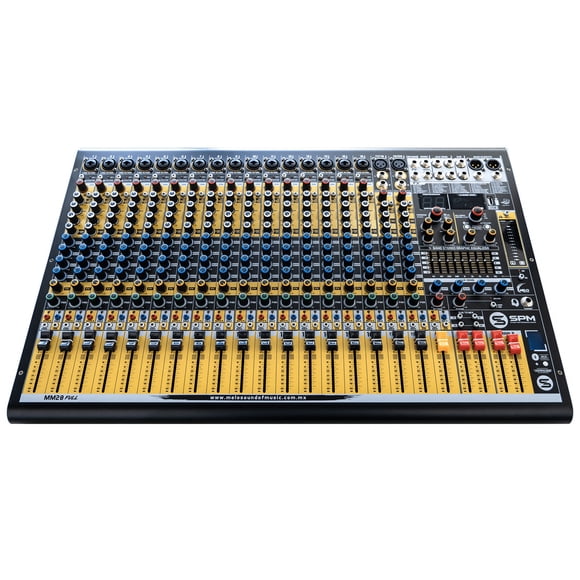 Mezcladora Bluetooth MELO 16 Canales Efectos y USB MM20FULL