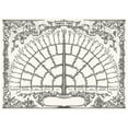 thumbnail image 1 of Diagrama de abanico del árbol genealógico de 5 generaciones diagrama de abanico del árbol genealógico de 5 generaciones Diagrama del árbol genealógico Vintage Wall Art Canvas ANGGREK Otros, 1 of 6