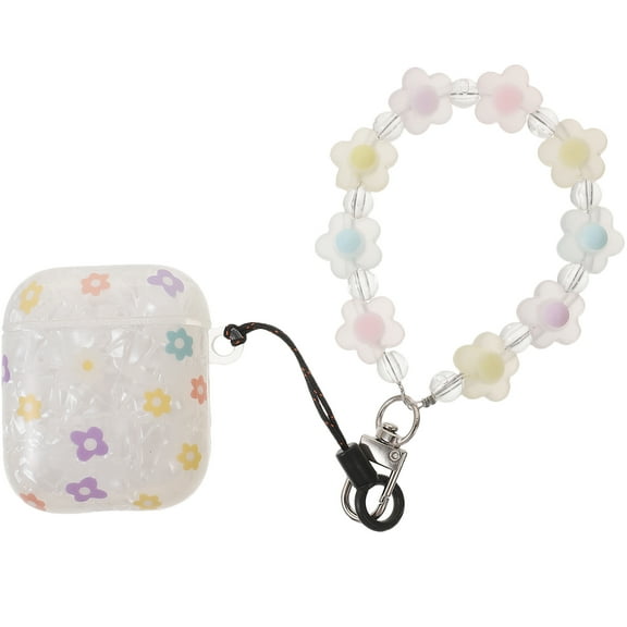 WORGEOUS  Earbuds Case Holder Wristlet Keychain Earphone Wireless Miss