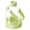 Green, variant on Transparent Water Bottle Ice Maker with Ice Tray,2 in 1 Ice Cube Water Bottle with Handle for Travel Gym Camping Home Office,Green Kilougeis