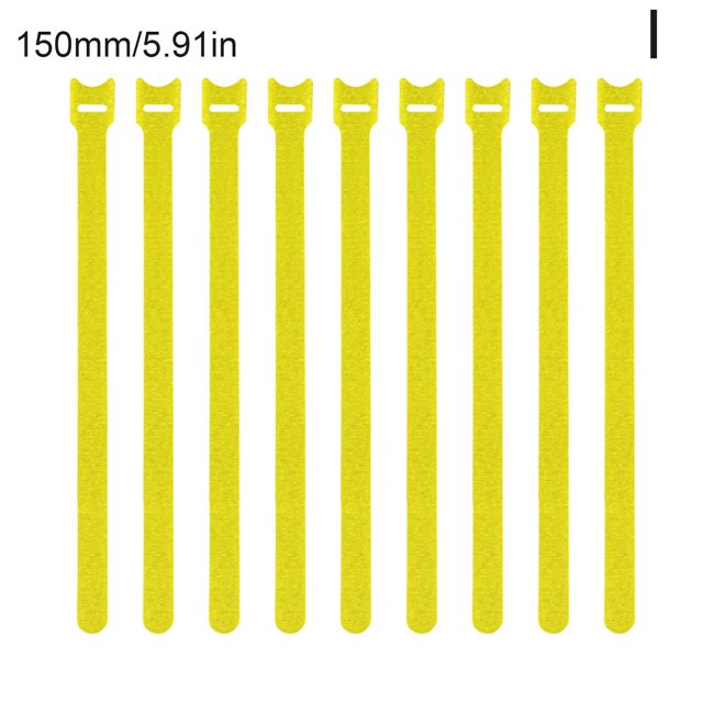Cordon de Câble Réutilisable Sangle en Nylon Crochet Boucle Attaches Outil Ordonné Wr Y2 T8I4