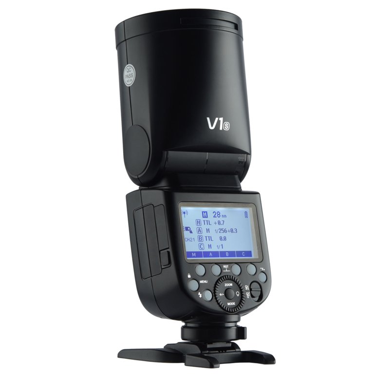 Godox V1-S TTL Li Ion Round Head Camera Light Flash for Sony ADI