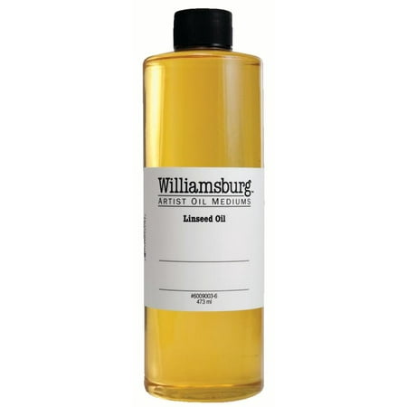 - Williamsburg Handmade Oils Linseed Oil, Pint