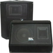 Seismic Audio SA-10MX 2-way Pole Mount, Floor Standing Speaker, 150 W RMS, Black