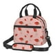 thumbnail image 1 of Disketp Strawberry Lonchera Térmica para Mujer y Hombre, Bolsa de Almuerzo Reutilizable e Impermeable para Trabajo, Viajes y Picnic, 1 of 7