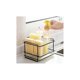 thumbnail image 3 of Sink Sponge Holder Kitchen Sink Organizer Under Sink Storage Kitchen Sink Storage Bathroom Sink Room Storage Black, 3 of 5