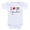 White, variant on Odeerbi Baby Infant Boys Girls Clothes Baby Jumpsuit Romper Toddler Short Sleeve Letter Print T-Shirt Jumpsuit