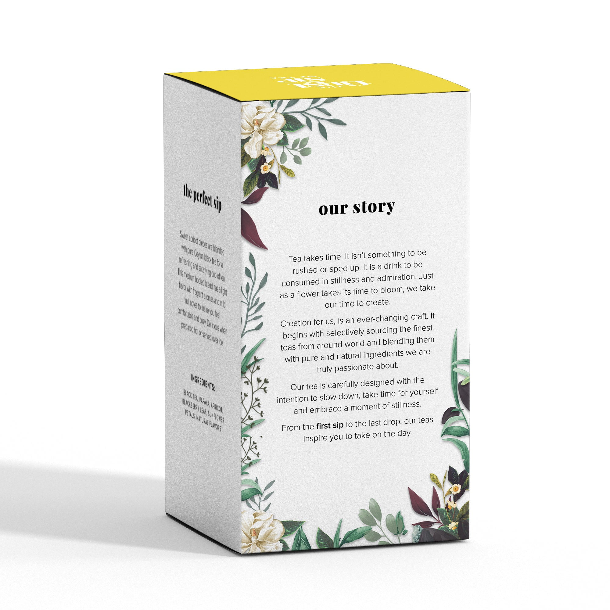 Spice Hut - Mango Yerba Mate Tea - High Caffeine, Clean Energy, Chlorogenic Acid Tea - 16 Tea Bags