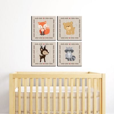 woodland creatures nursery decor