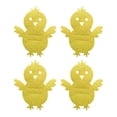 thumbnail image 1 of Easter Tableware Pouch Set 4 Piece Chick Theme Cloth Cutlery Cover Bag 6.1 in x 5.12 in for Forks Spoons, 1 of 6