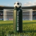 thumbnail image 3 of Termo de Acero Inoxidable FIFA Verde Con Tapa de Balon, 3 of 4