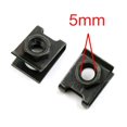 thumbnail image 4 of AUTUT 10 Pcs Car U-Type Screw Base Fastener Clips, License Plate Screw Base Nut Mounting Clip Rivets for Engine Fender Bumper Guard Plate, M6 Screw Hole, 4 of 4