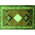 thumbnail image 1 of Ahgly Company Indoor Rectangle Persian Green Traditional Area Rugs, 2' x 5', 1 of 1