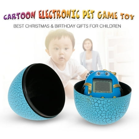 Cartoon Electronic Pet Game Toy Handheld Virtual Pet Keychain Dinosaur Egg Virtual Pets Kids Toy (Best Virtual Pet App)
