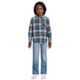 thumbnail image 3 of Wrangler Boys’ Long Sleeve Flannel Shirt, Sizes 4-18 & Husky, 3 of 5