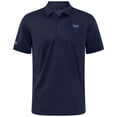thumbnail image 2 of Men's Levelwear Navy Tampa Bay Rays System Insignia Polo, 2 of 4