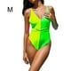 thumbnail image 5 of Sonducket Traje de baño sin mangas para mujer, traje de baño con Control de barriga para vacaciones en la playa, accesorios de baño Retro, rosa, azul, M Ropa interior Verde amarillo M Sonducket AP010462-10, 5 of 6