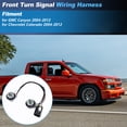 thumbnail image 2 of Arnés de Cableado de Señal de Giro Único para GMC Canyon 2004-2012, Arnés de Señal de Giro Frontal para Chevy Colorado 2004-2012 Reemplaza 16530324/19121867/19329485, 2 of 7