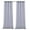 Gray, variant on 2 Pack: Regal Home Collections Semi Sheer Metallic Trellis Quatrefoil Grommet Top Pastel Colored Curtains - Assorted Colors