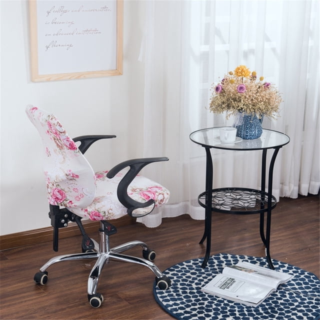 Cubierta Floral Estirable exterior exterior exterior Fresco para La Mayoría Asientos de Sillas de Computadora de Oficina 3 Soledad Funda para silla de ordenador de oficina